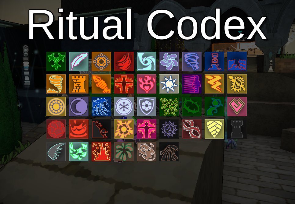 Ritual Codex view (rough draft)